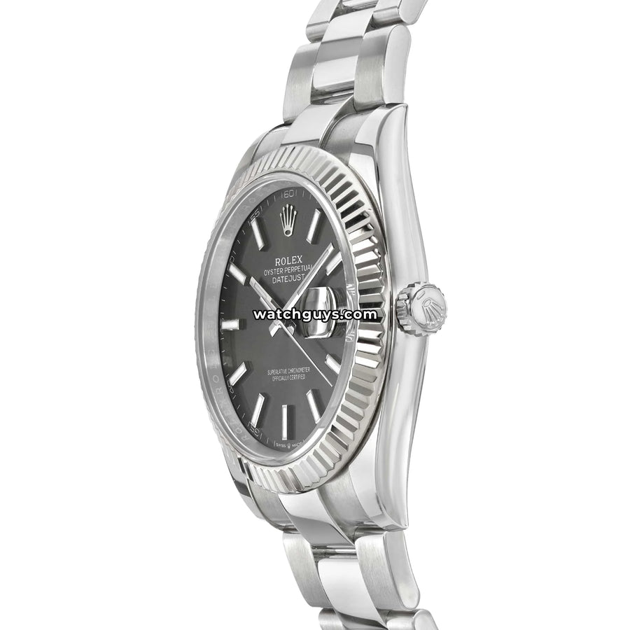 Rolex Datejust 126334 Rhodium Oyster 411mm Stainless Steel – WatchGuys