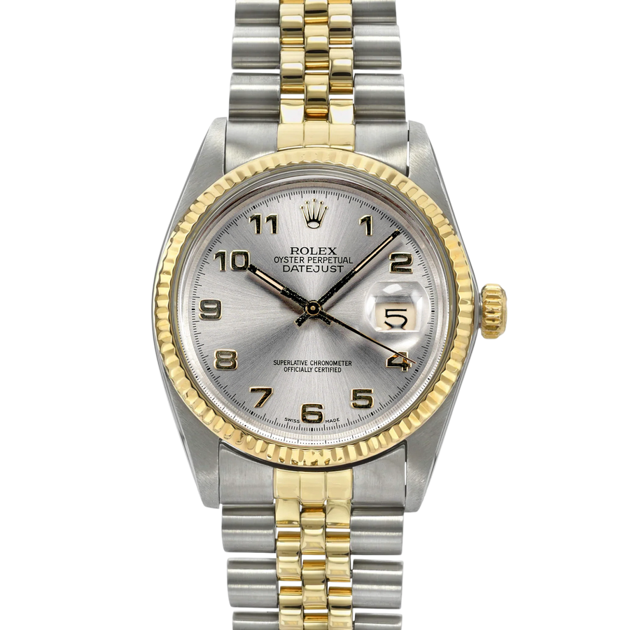 Rolex Datejust 16013 Silver Arabic