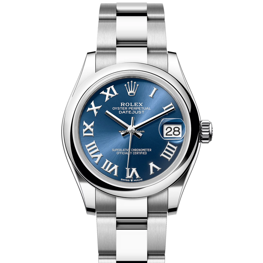 Rolex Datejust 278240 Blue Roman Oyster Watches