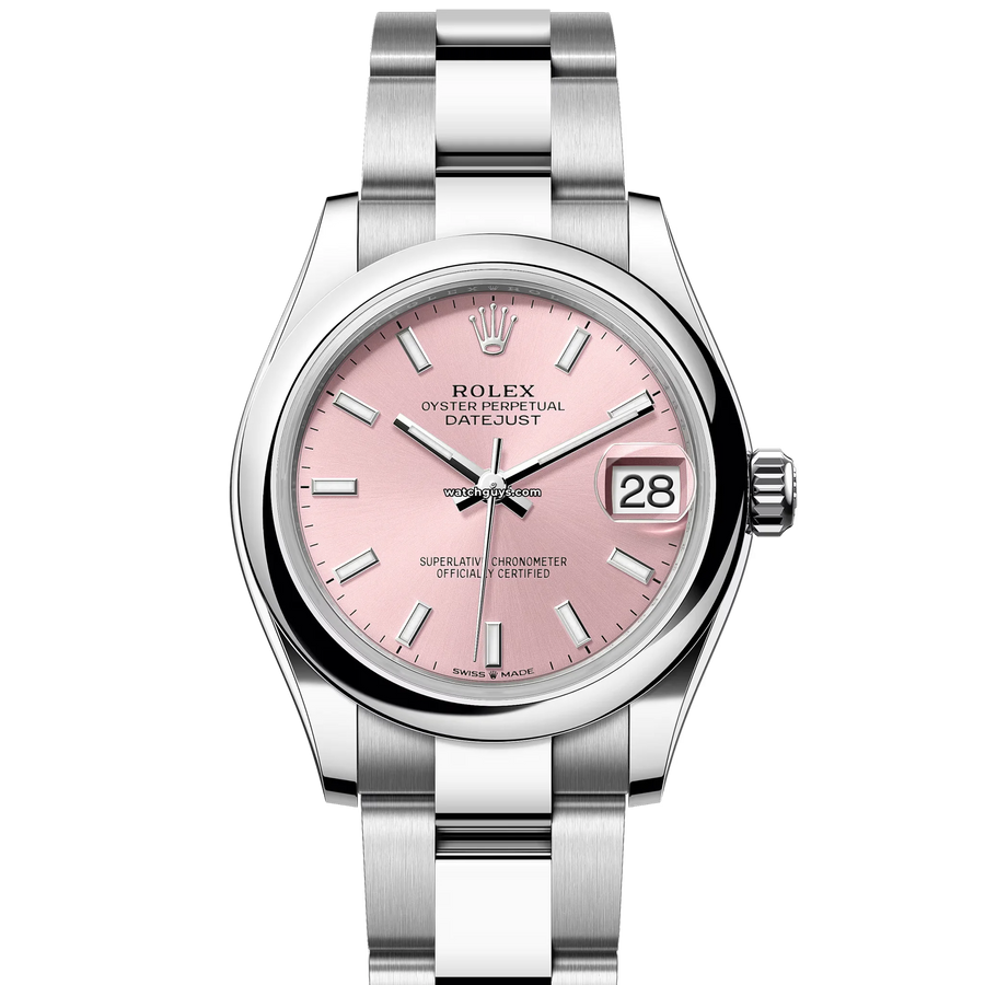 Rolex Datejust 278240 Pink Index Oyster Watches