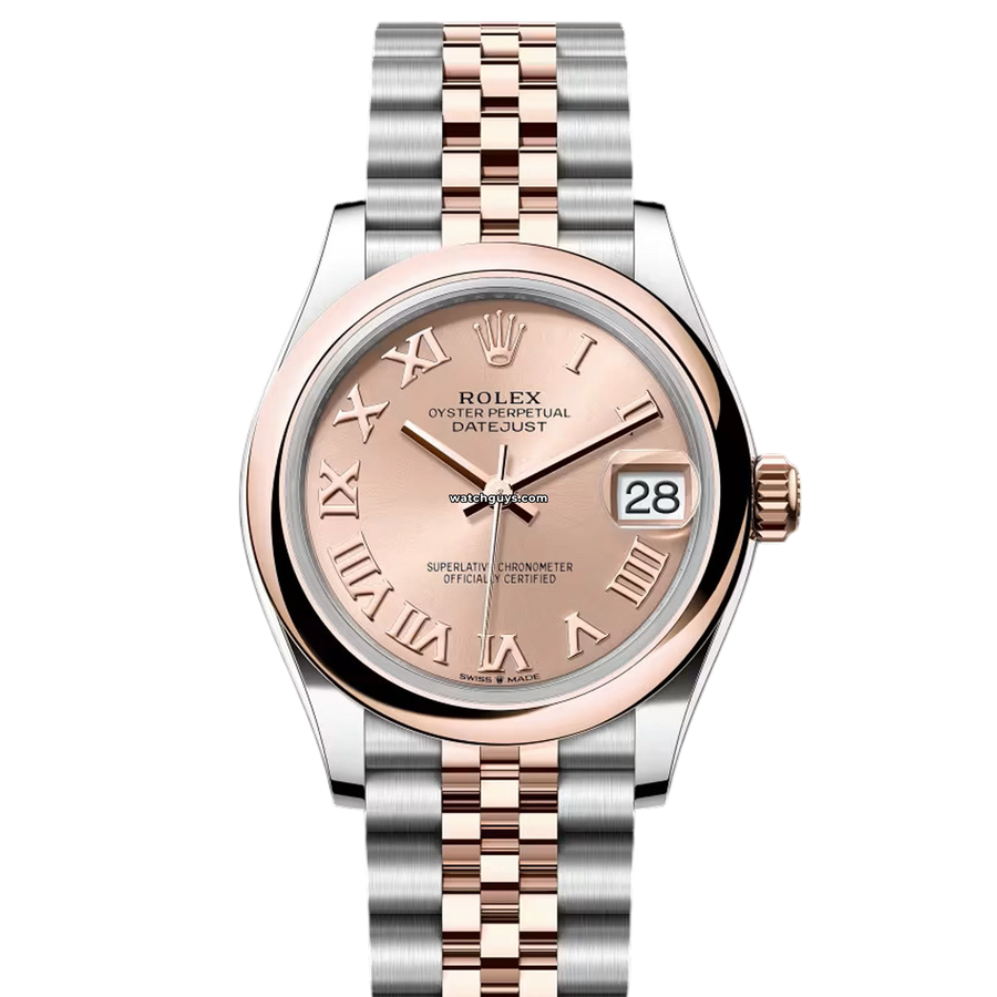 Rolex Datejust 278241 Pink Roman Jubilee Watches