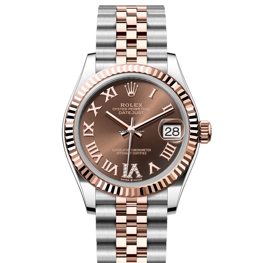 Rolex Datejust 278271 Chocolate Roman Jubilee