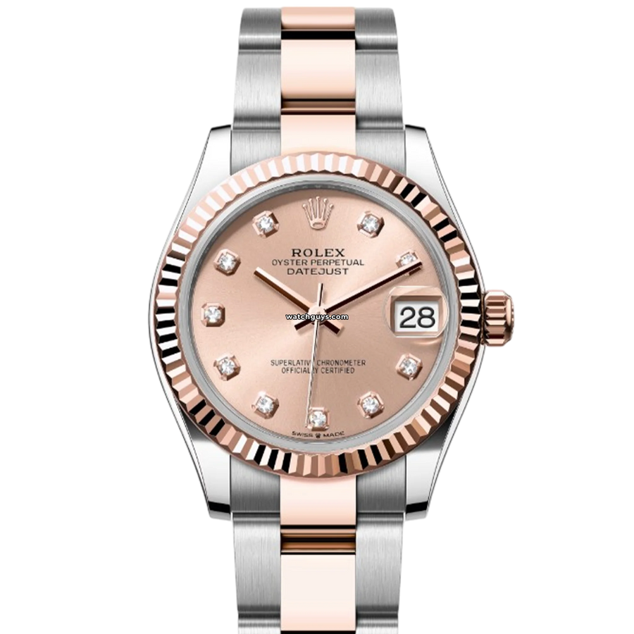 Rolex Datejust 278271 Rose Diamond Oyster Watches