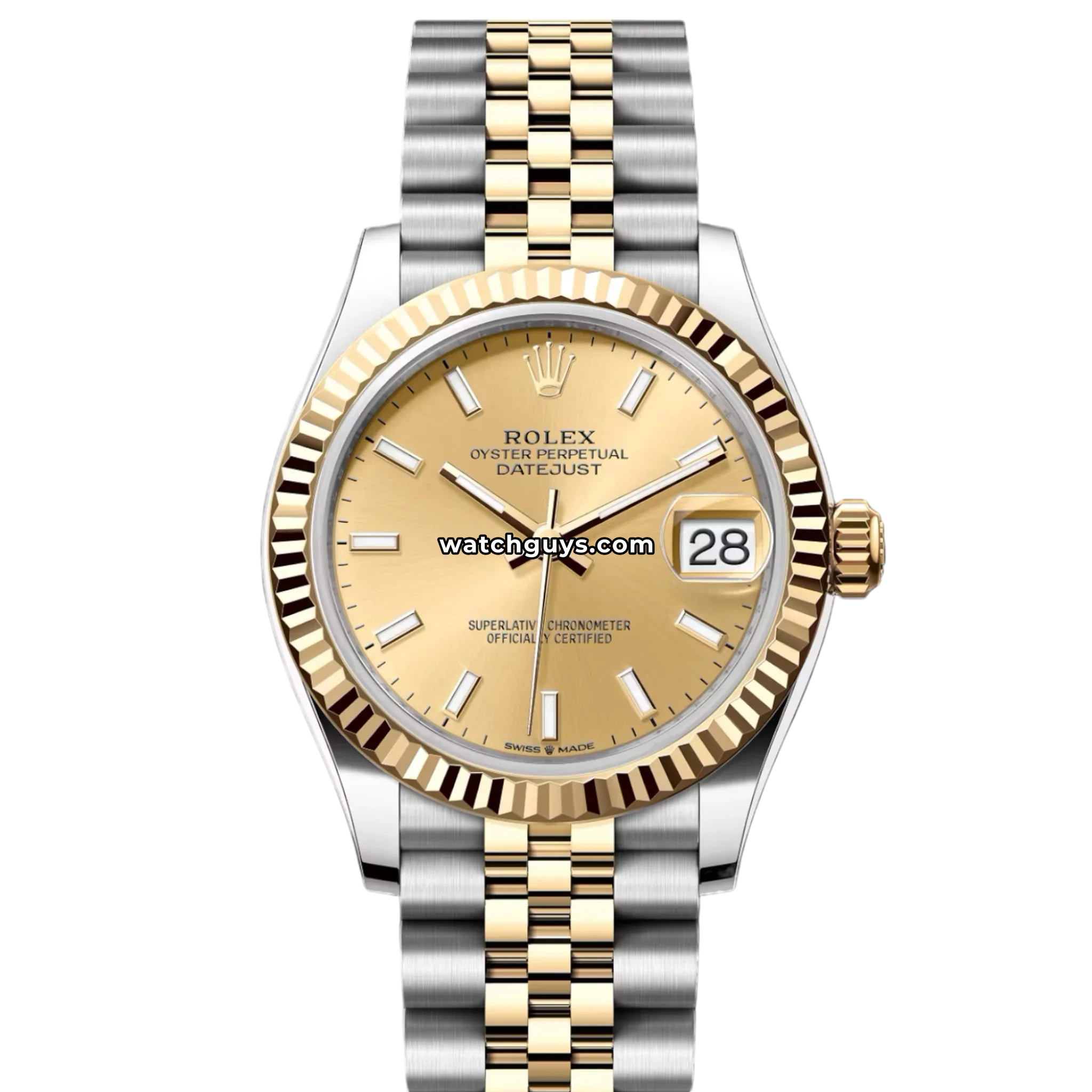 Rolex Datejust 278273 31mm Champagne Index Dial – WatchGuys