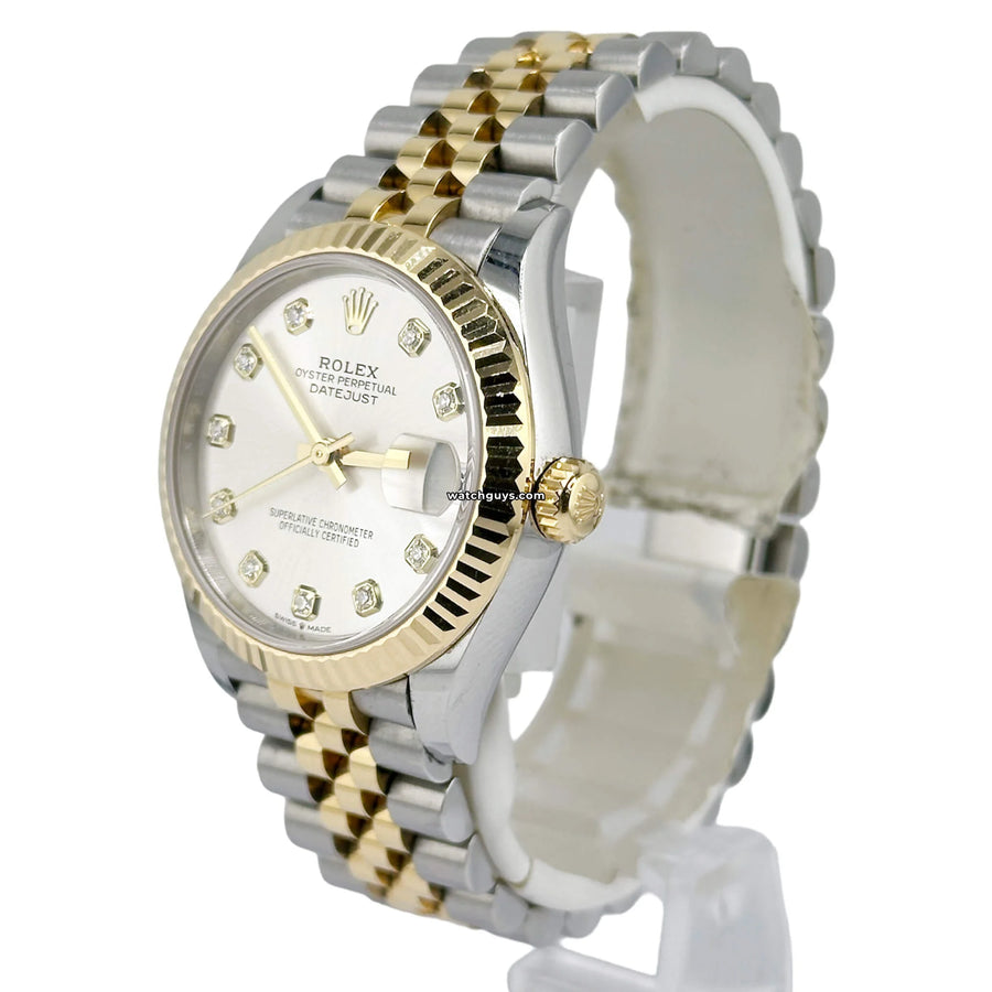 Rolex Datejust 278273 Silver Diamond Jubilee Watches
