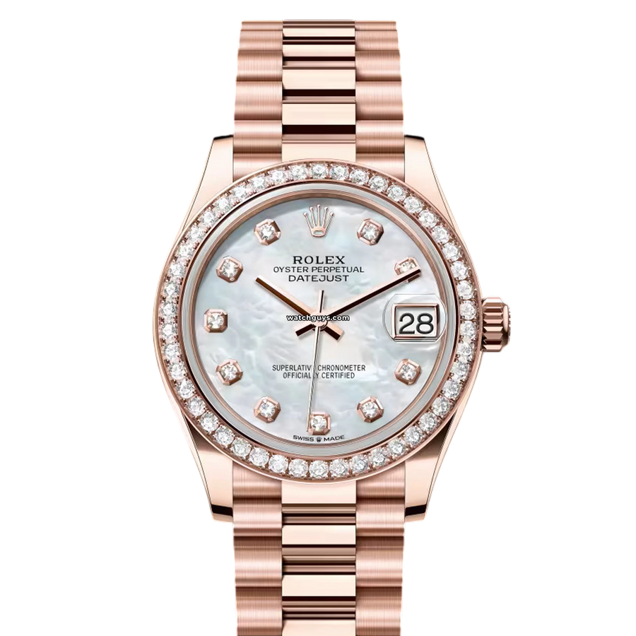 Rolex Datejust 278285RBR Mother of Pearl President Watches