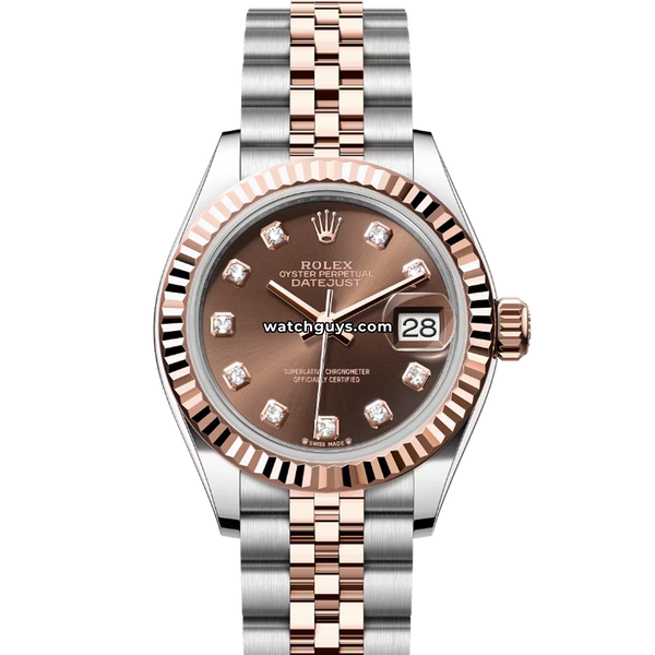 ロレックスROLEXボックス4点 Rolex Datejust 279171 28mm Chocolate Diamond Dial – WatchGuys
