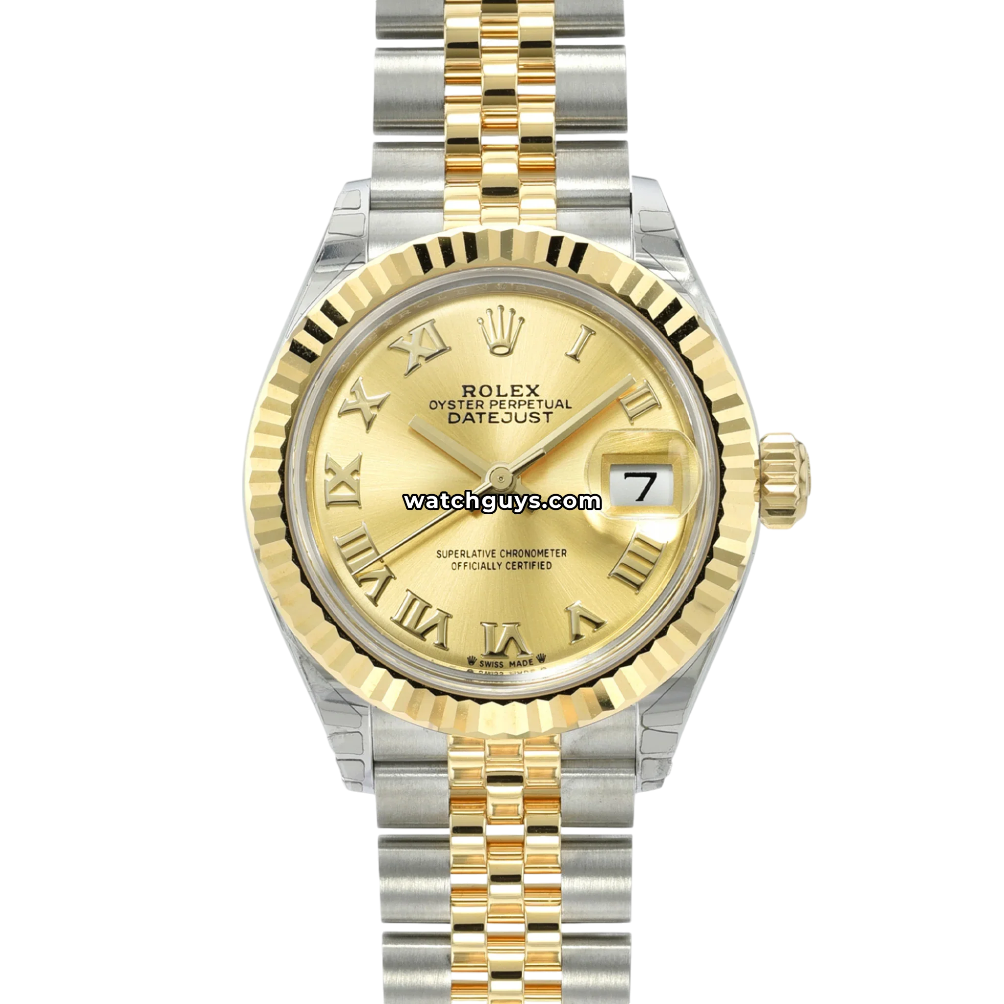 Rolex Lady-Datejust 279173 Champagne 28mm – WatchGuys
