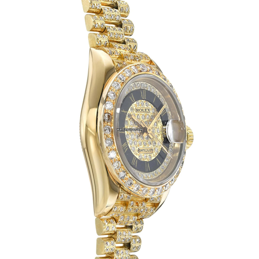 Rolex Datejust 69178 President Diamond