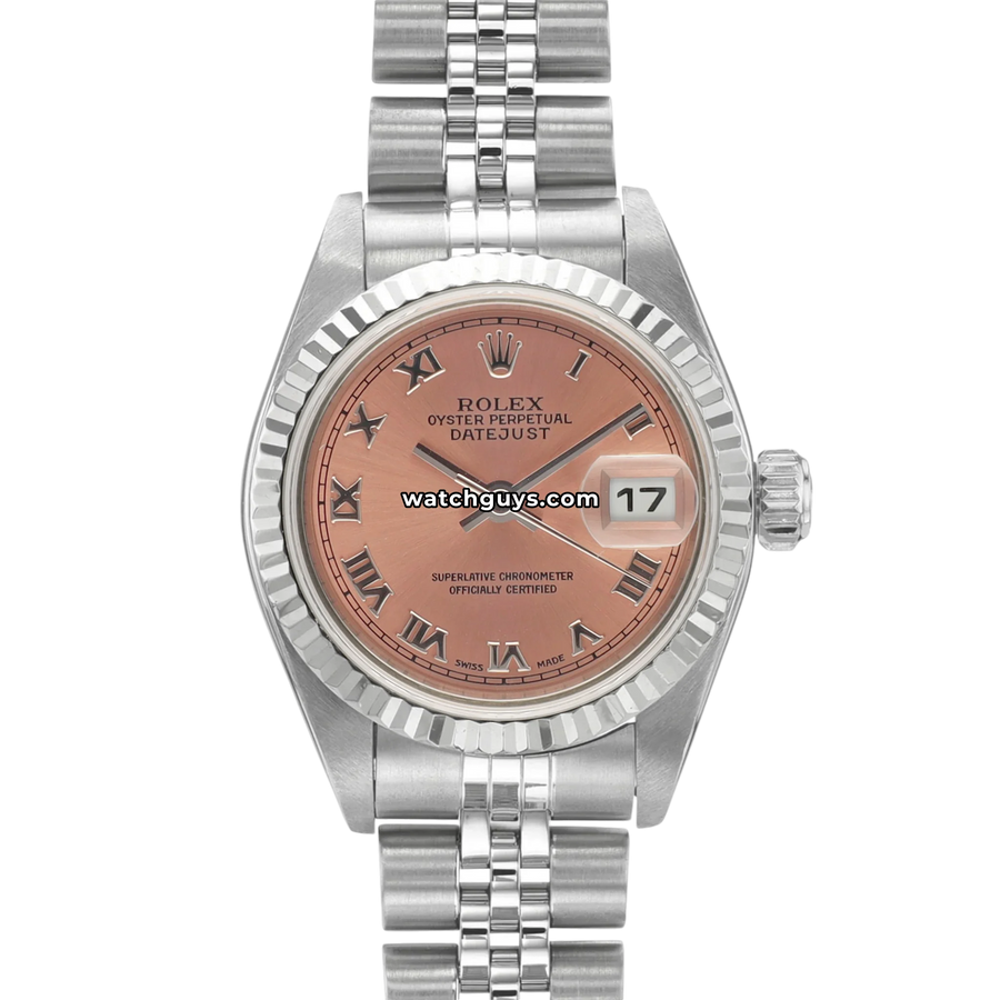 Rolex Datejust 79174 Pink Roman 26mm Stainless Steel – WatchGuys