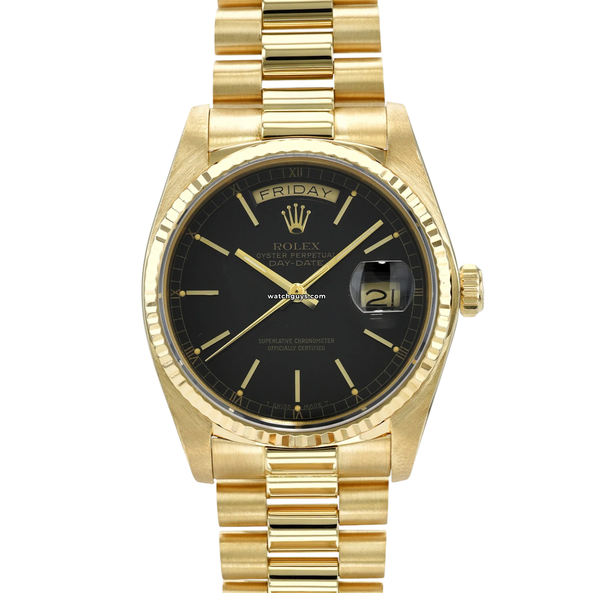 Rolex Day-Date 18038 Black