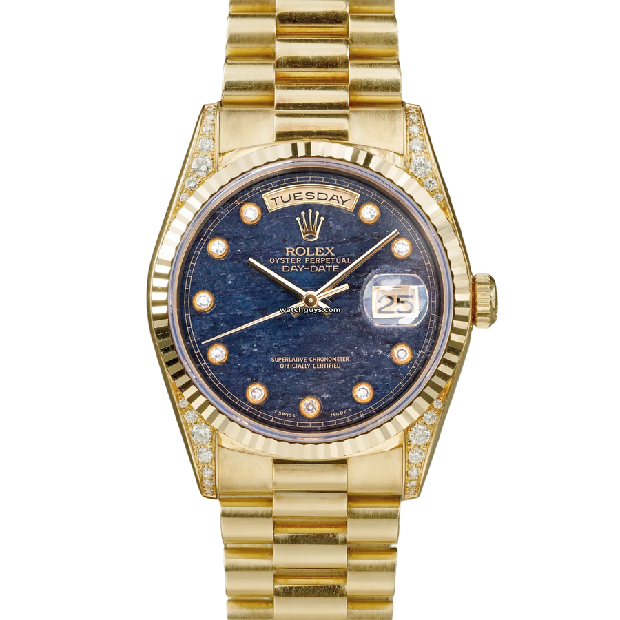 Rolex Day Date 18338 Aventurine Blue