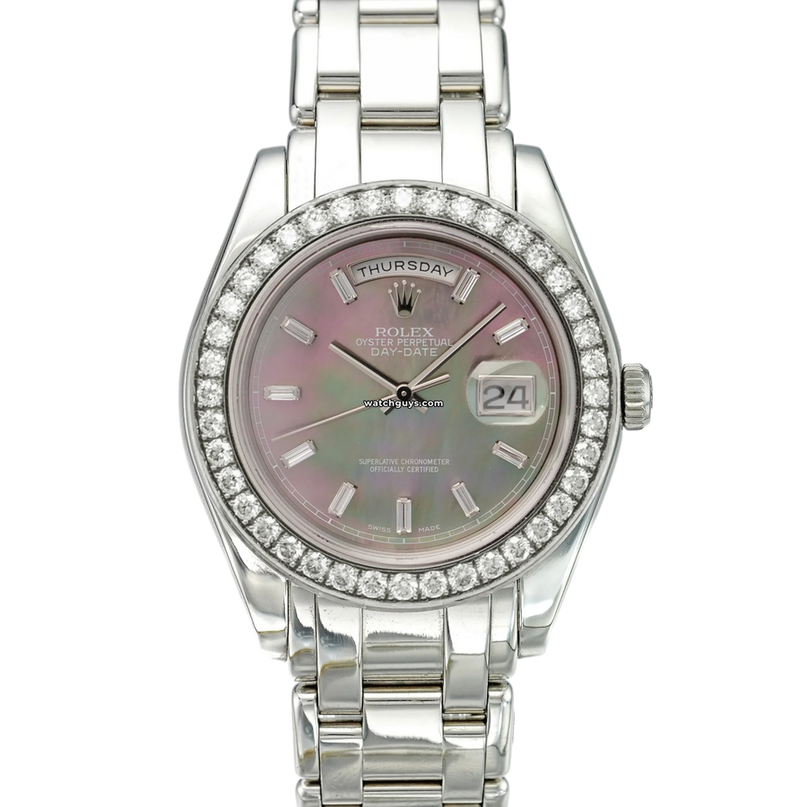 Rolex Day Date Masterpiece 18946 Mother of Pearl