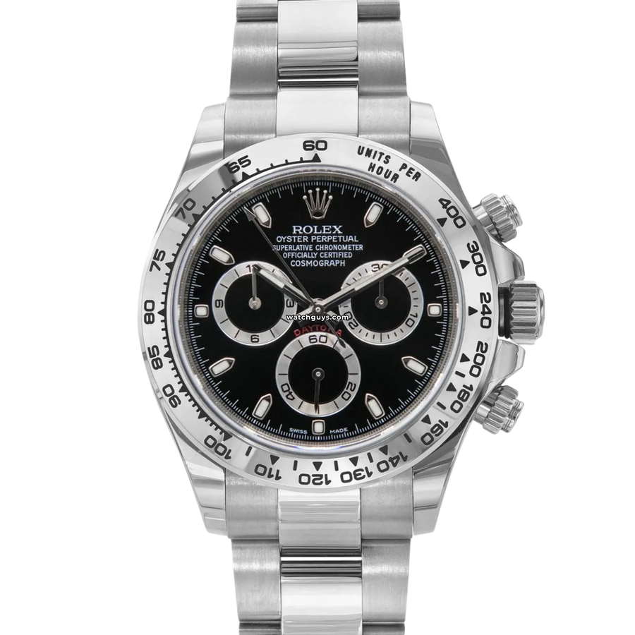 Rolex Daytona 116509 Black Index Watches