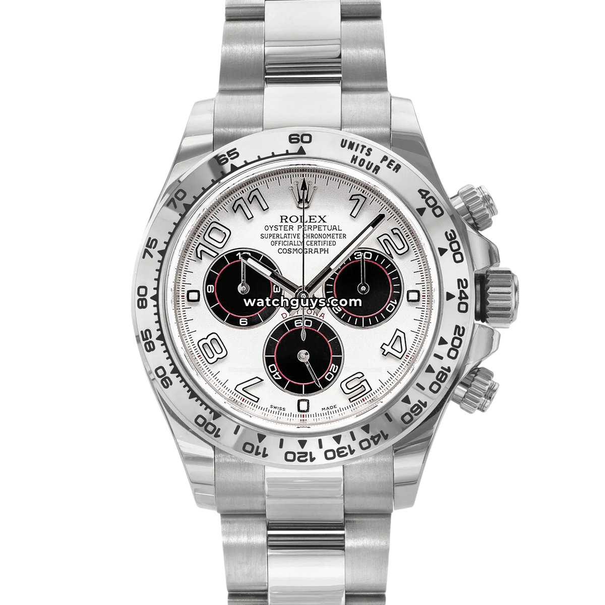 Rolex Daytona 116509 Ivory Dial 40mm 18K White Gold – WatchGuys