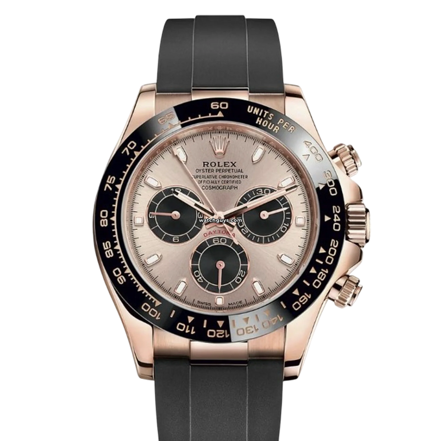 Rolex Daytona 116515LN Sundust Index Oysterflex Watches