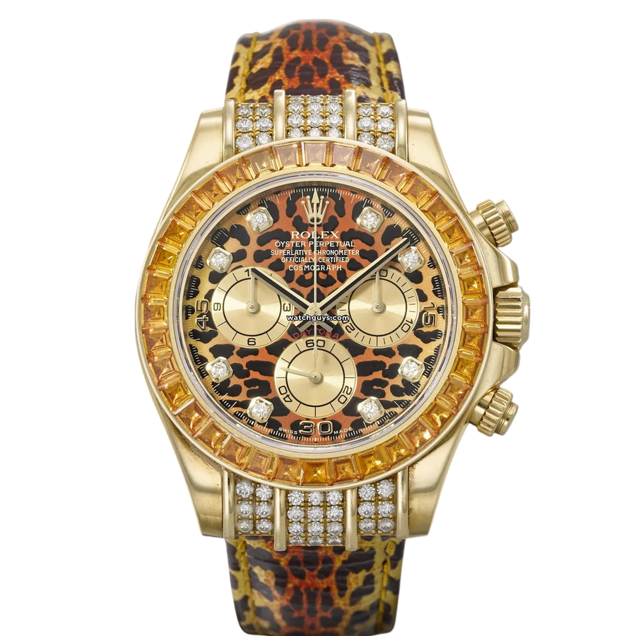 Rolex Daytona 116598SACO Leopard