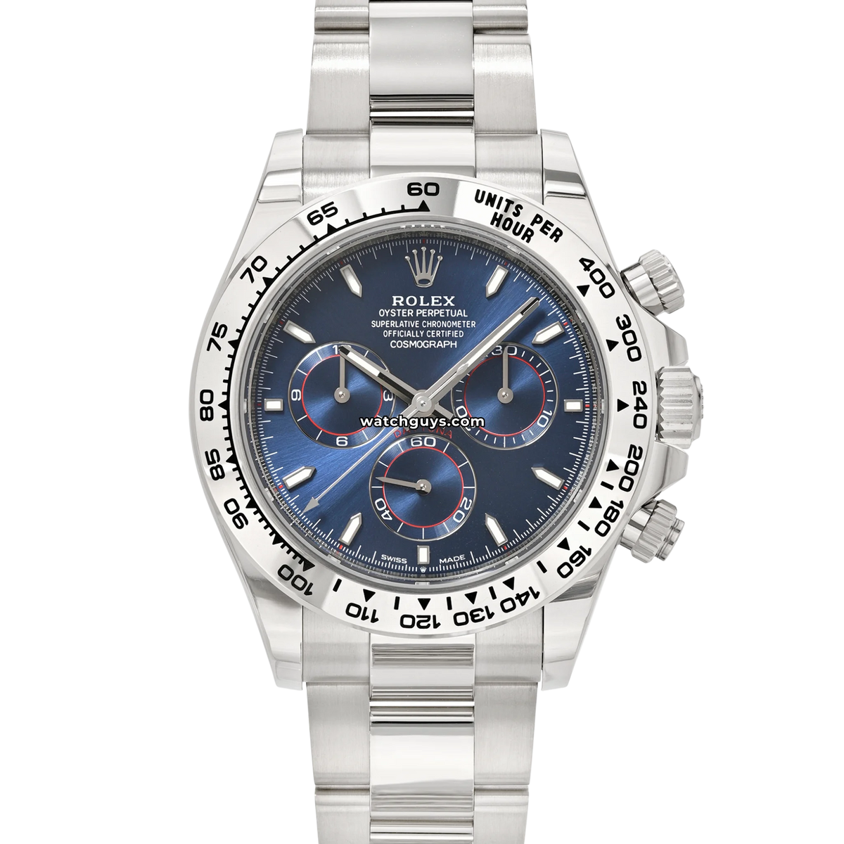 Rolex Daytona 126509 40mm Blue Dial – WatchGuys