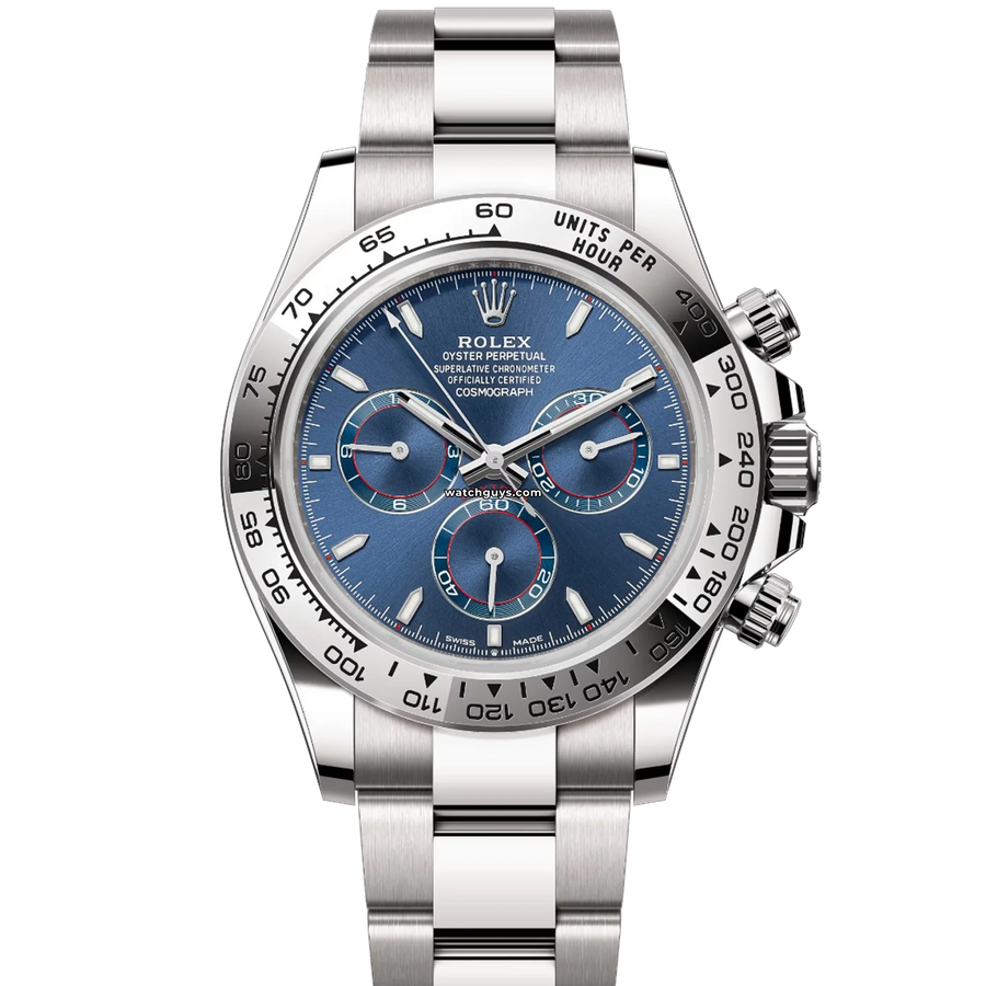 Rolex Daytona 126509 Blue White Gold Watches