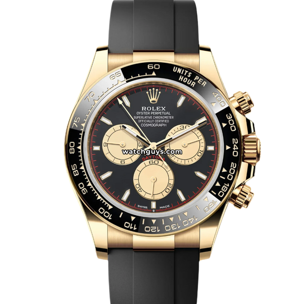 Rolex Daytona 126518 Oysterflex Black Dial - 100% Authentic