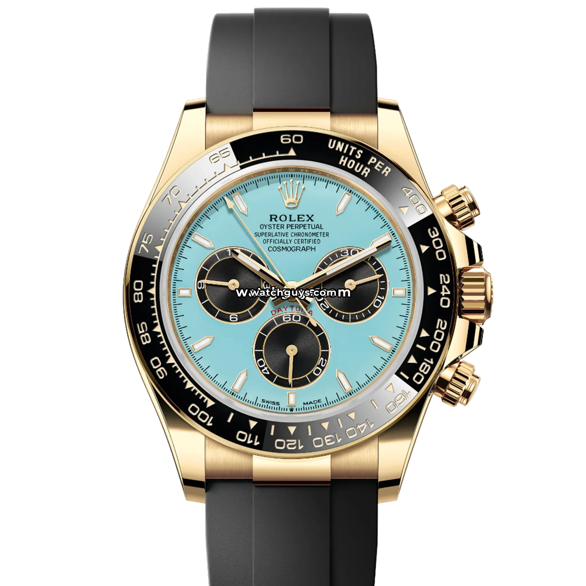 Rolex Daytona 126518LN 40mm Turquoise Dial – WatchGuys