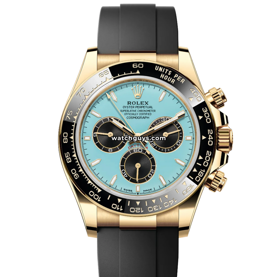 Rolex Daytona 126518LN 40mm Turquoise Dial – WatchGuys