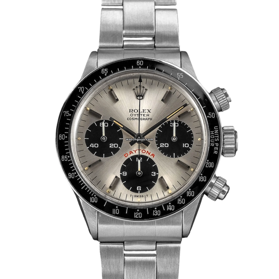 Rolex Daytona 6263 ’Big Red’ Silver Watches