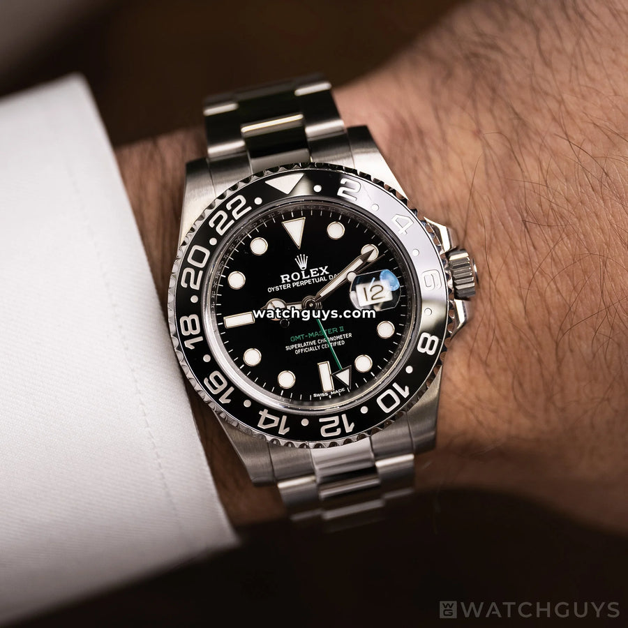 116710ln Size Of Rolex Gmt Master Ii Rolex GMT Master II Pre Owned
