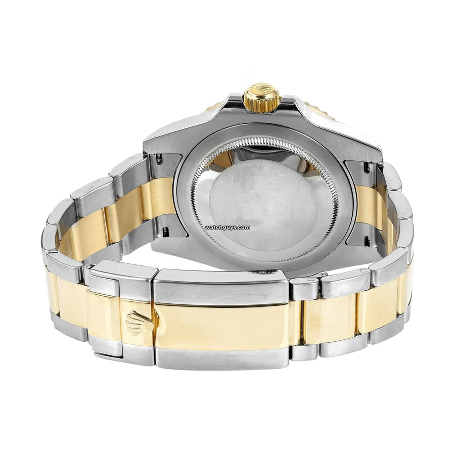 Rolex GMT Master II 116713LN Two Tone Black Dial 40mm WatchGuys