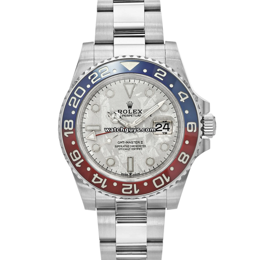 Rolex GMT-Master II 126719BLRO Meteorite 40mm 18K White Gold