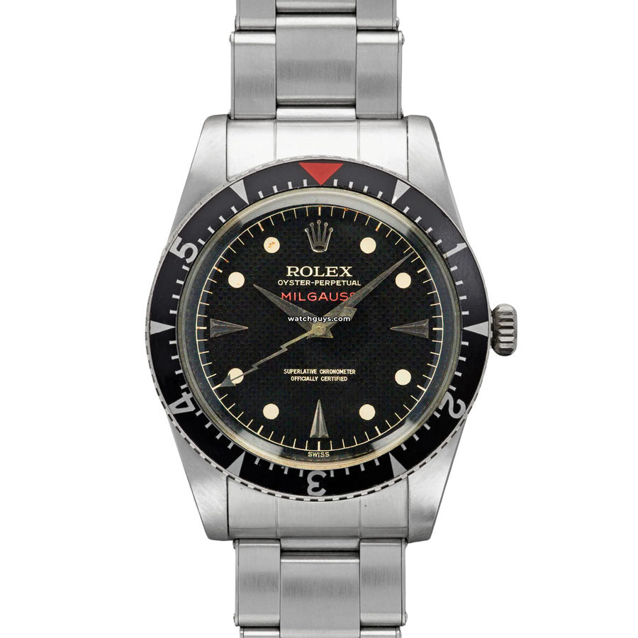Rolex Milgauss 6541 Honeycomb Dial Watches