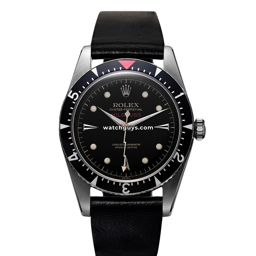 ロレックス rolex #3 Rolex Milgauss 6543 Honeycomb Dial 48mm Stainless Steel – WatchGuys