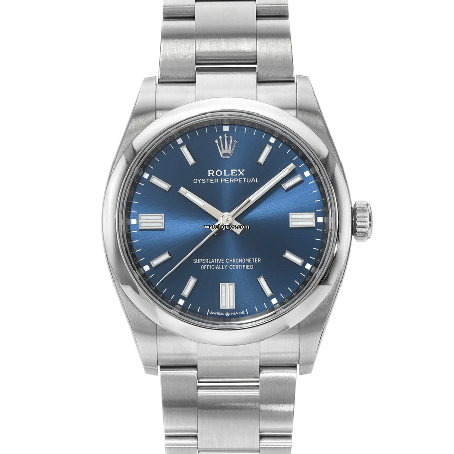 Rolex Oyster Perpetual 126000 Blue Watches