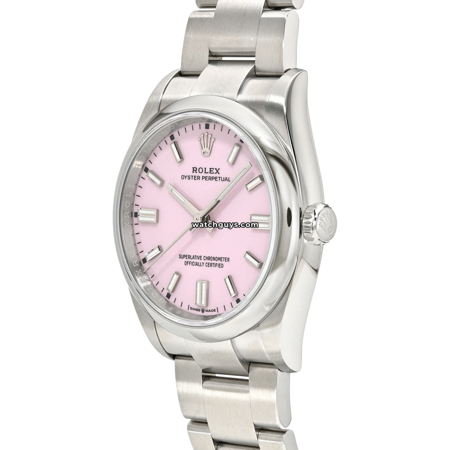 Rolex Oyster Perpetual 126000 Candy Pink Oyster Watches