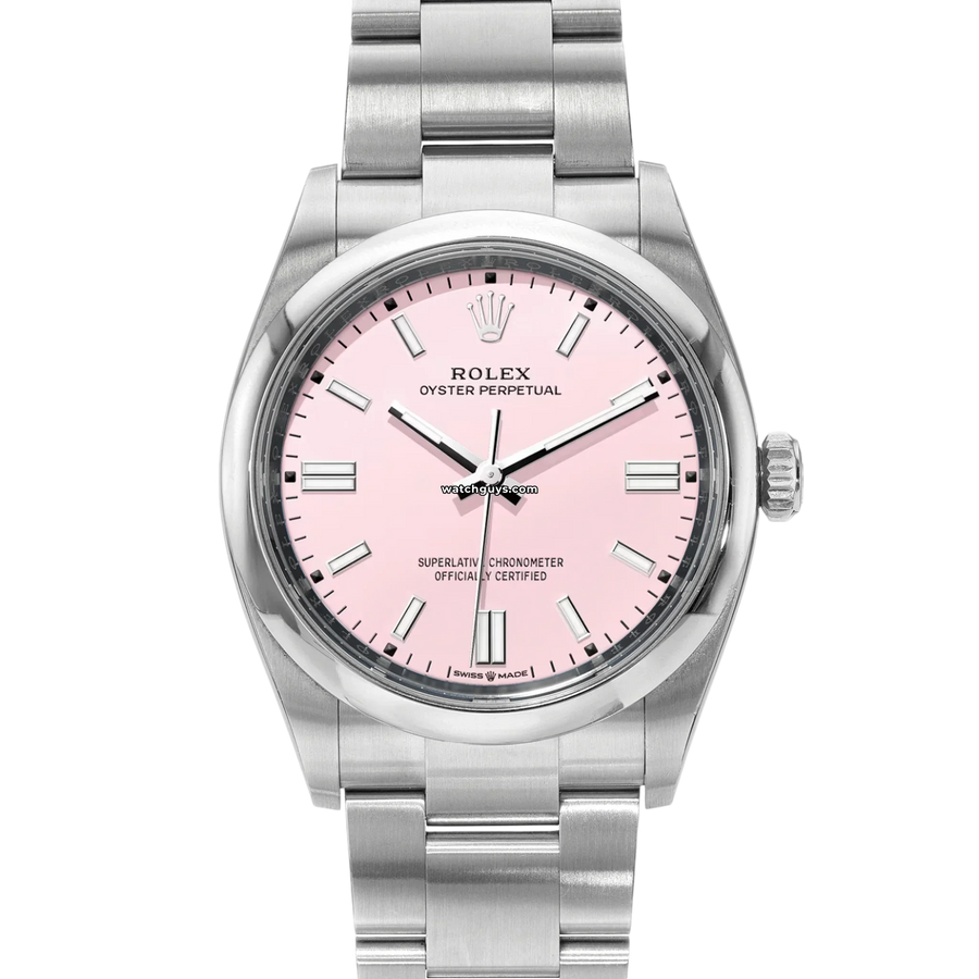 Rolex Oyster Perpetual 126000 Candy Pink Watches