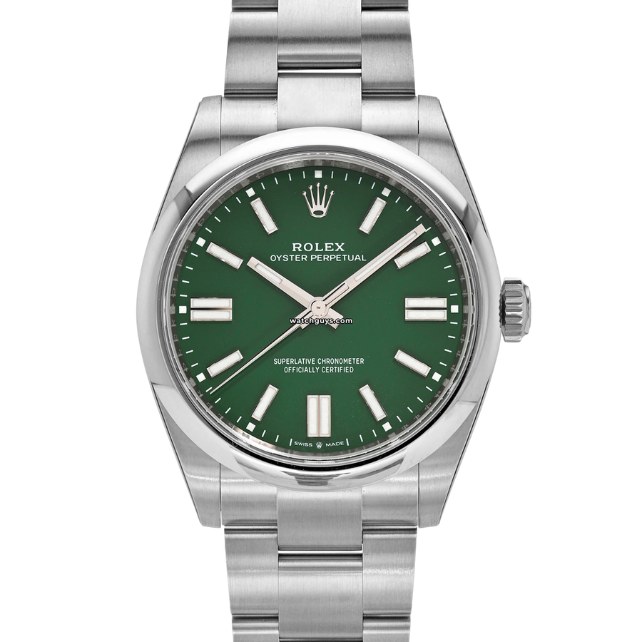 Rolex Oyster Perpetual 134300 Green Watches