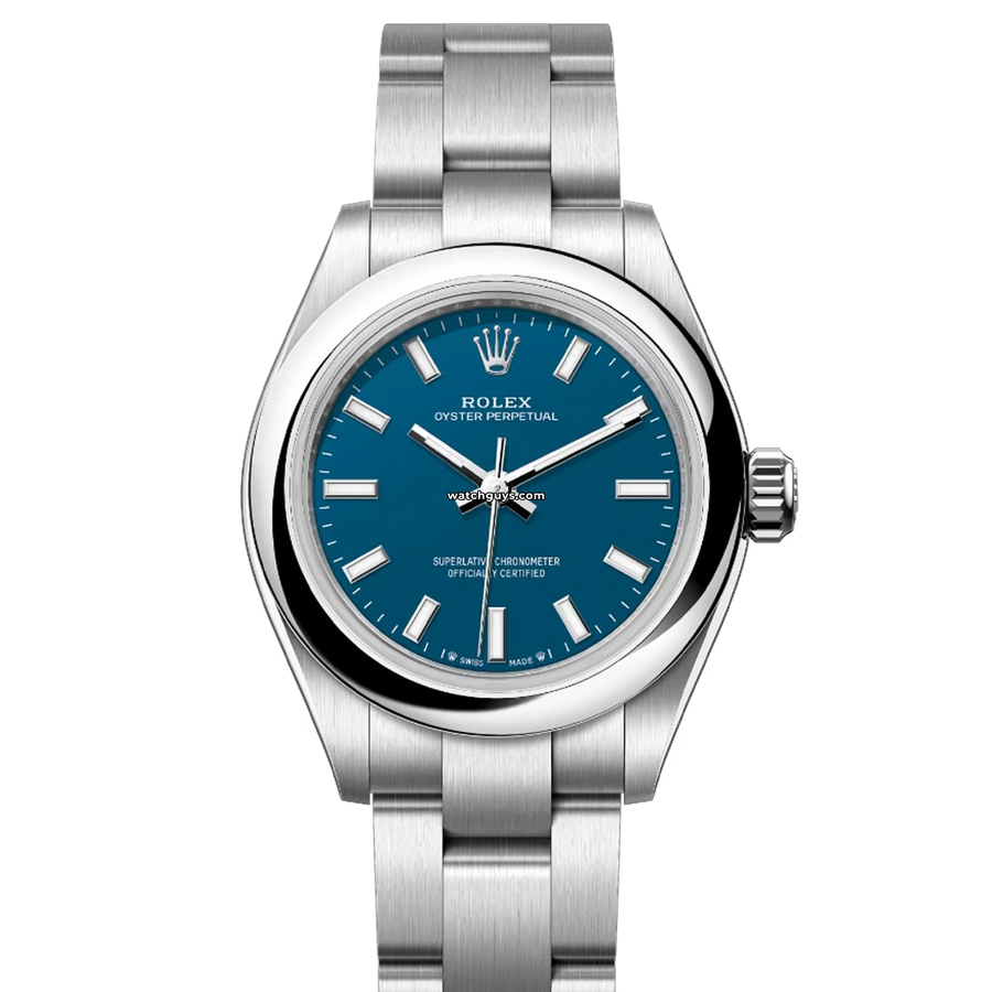 Rolex Oyster Perpetual 276200 Flat Blue Watches