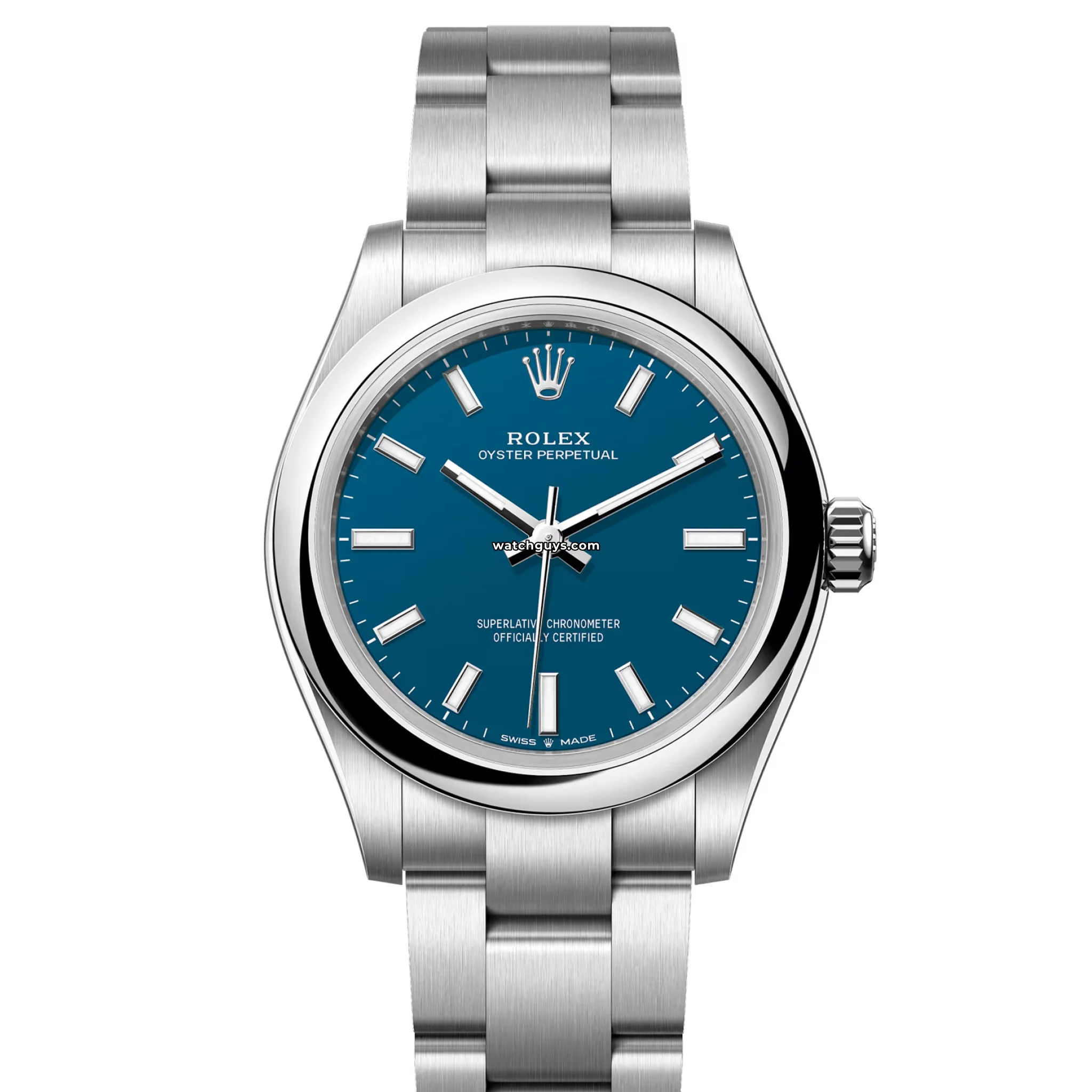 $10000 Rolex Oyster Perpetual 277200 Flat Blue