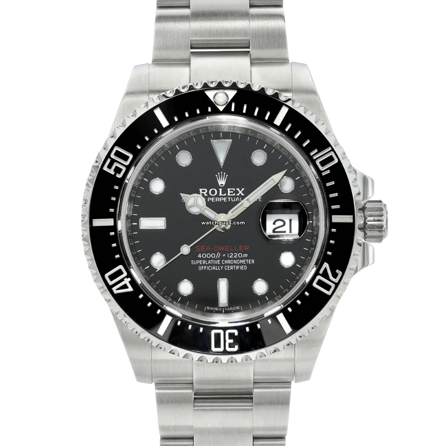 Rolex Sea-Dweller 126600 Black Watches