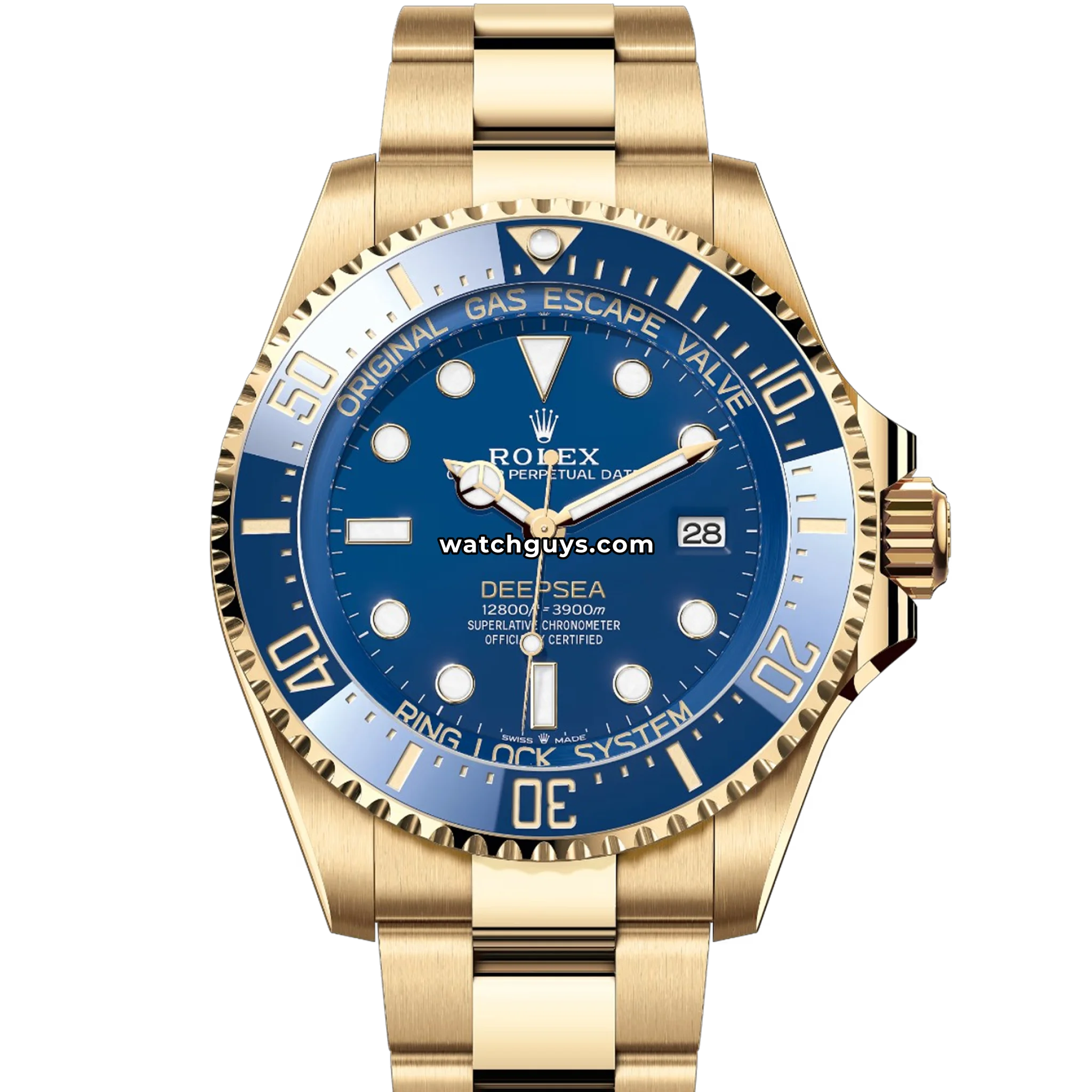 Rolex Sea-Dweller Deepsea 136668LB Yellow Gold – WatchGuys