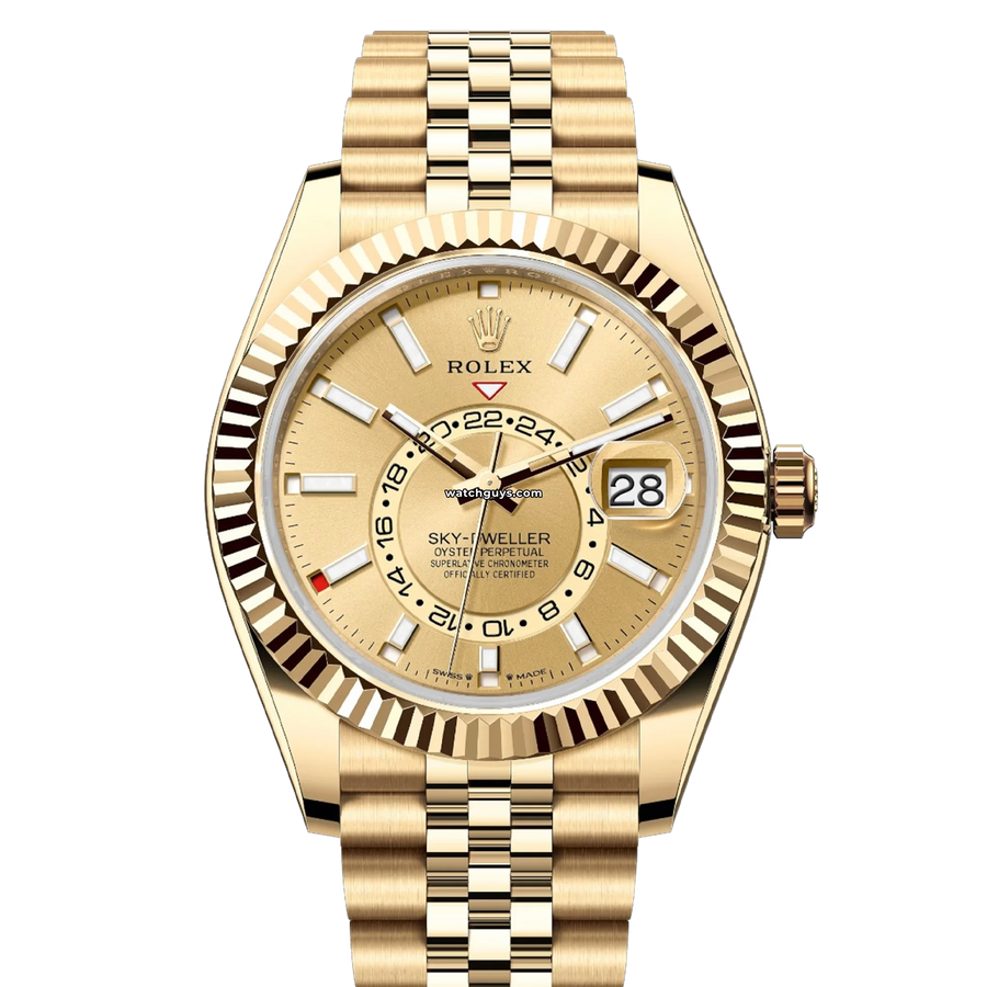 Rolex Sky-Dweller 336938 Champagne Jubilee Watches