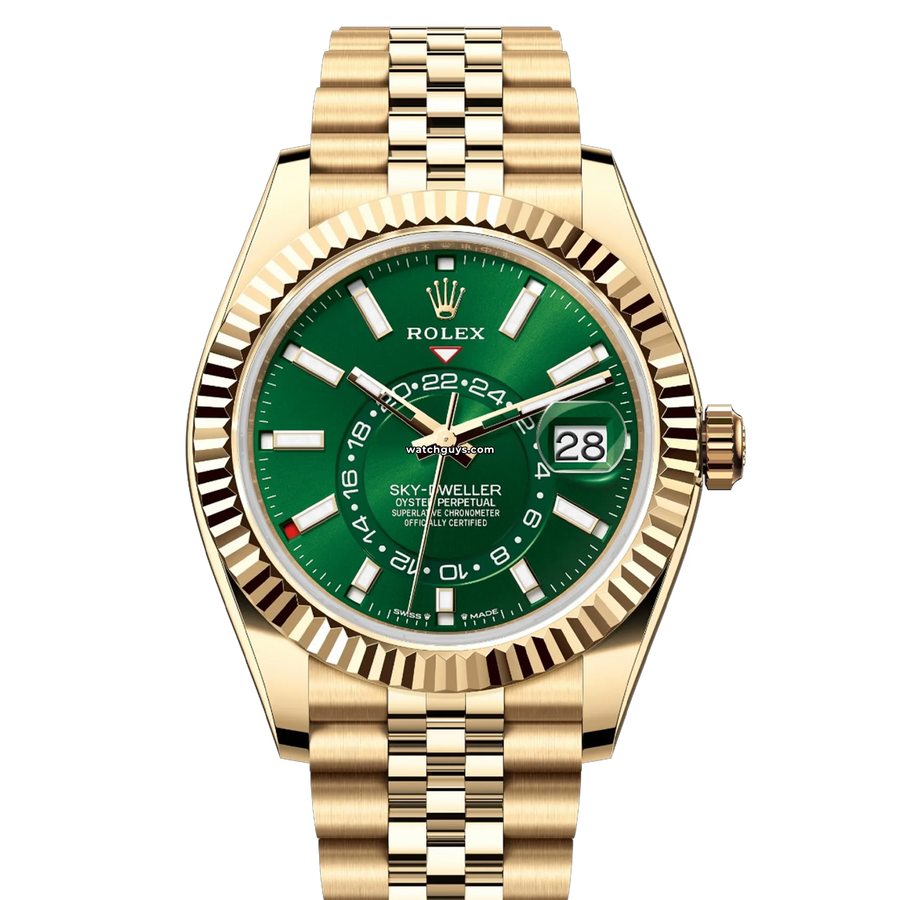 Rolex Sky-Dweller 336938 Green Jubilee Watches