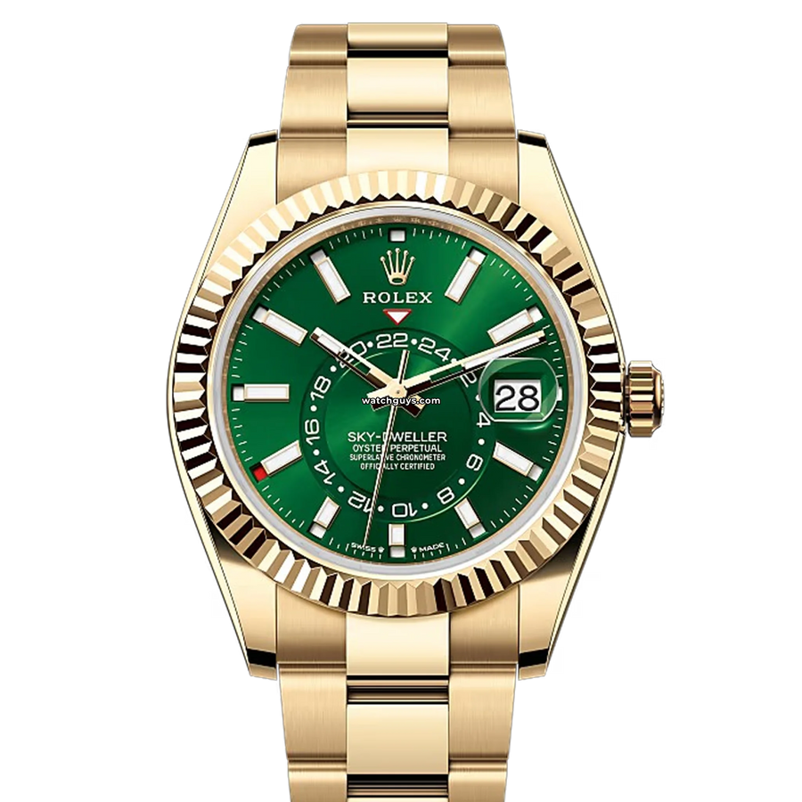 Rolex Sky-Dweller 336938 Green Oyster Watches