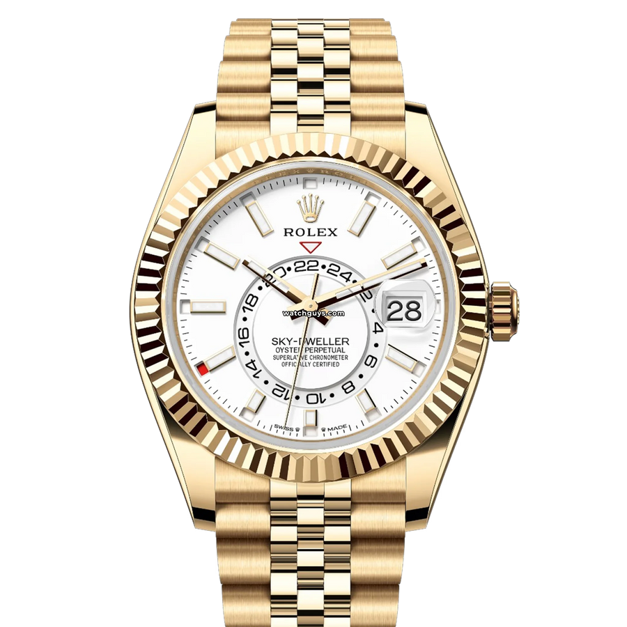 Rolex Sky-Dweller 336938 White Jubilee Watches