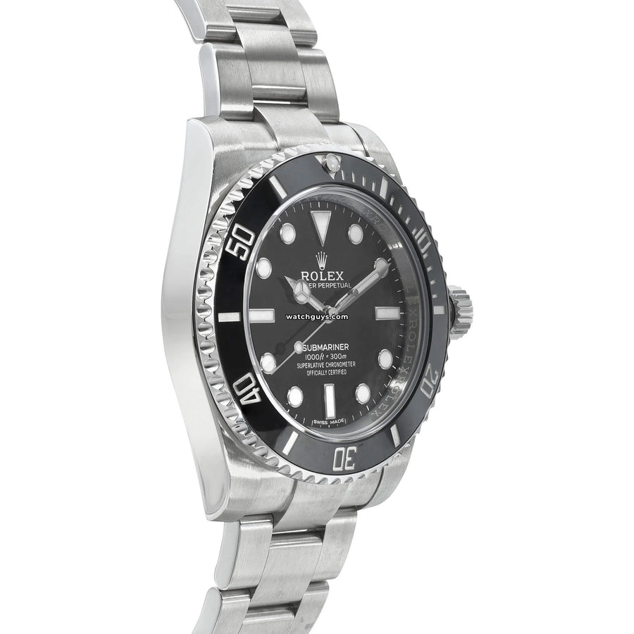 Rolex Submariner 114060 No Date