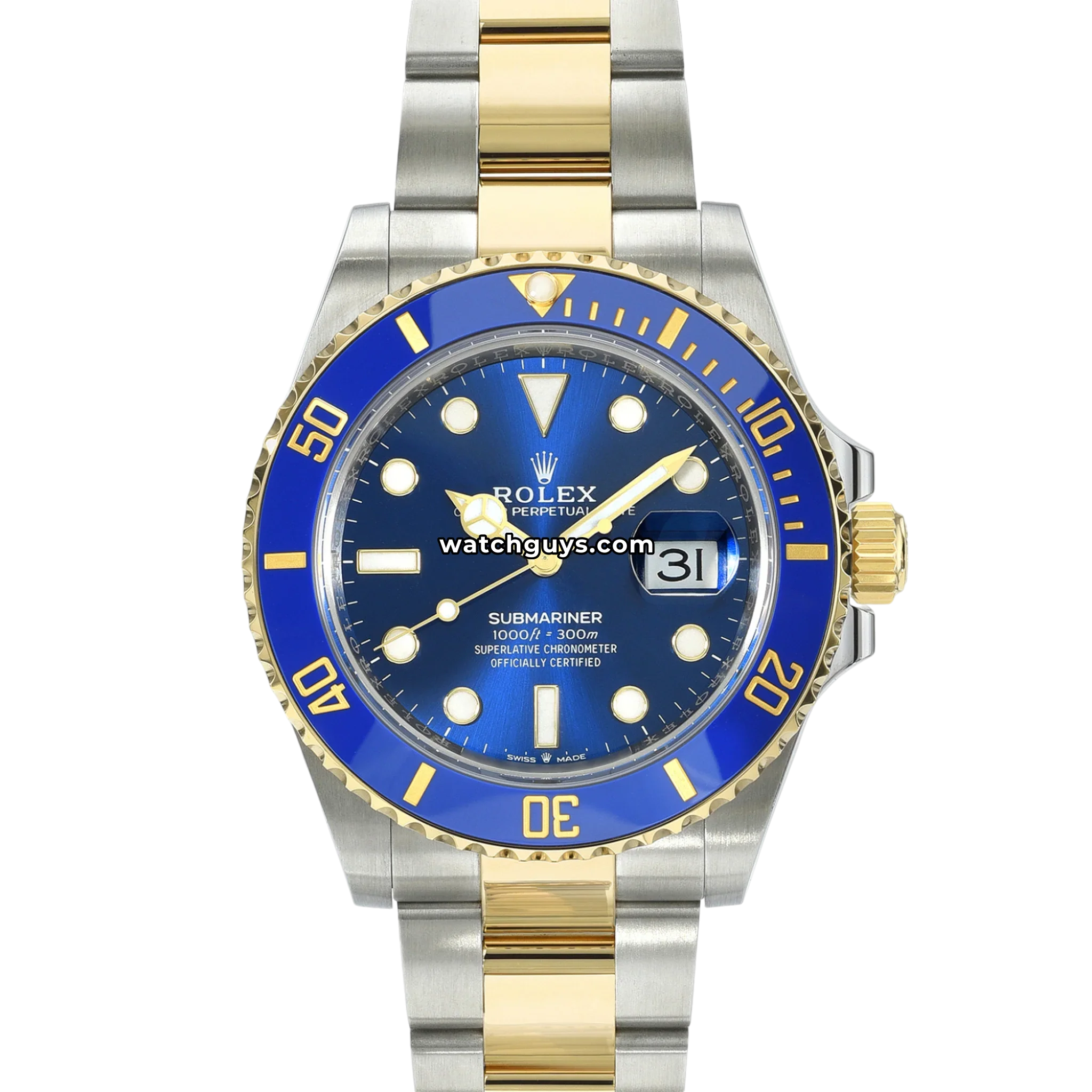 Rolex Submariner 126613LB Blue 41mm Steel & 18k Yellow Gold