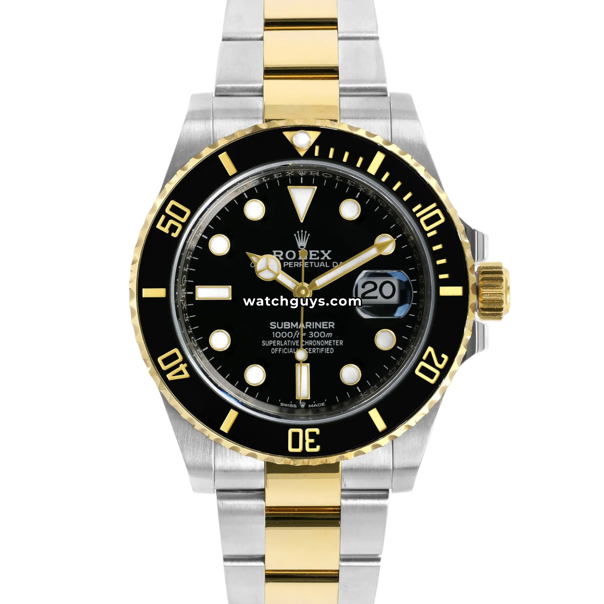 Rolex Submariner 126613LN Black Two Tone 41mm – WatchGuys