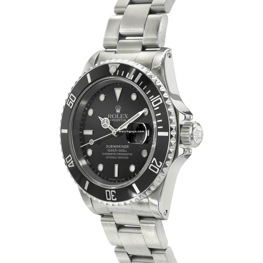 Rolex Submariner 16610 Stainless Steel Watches