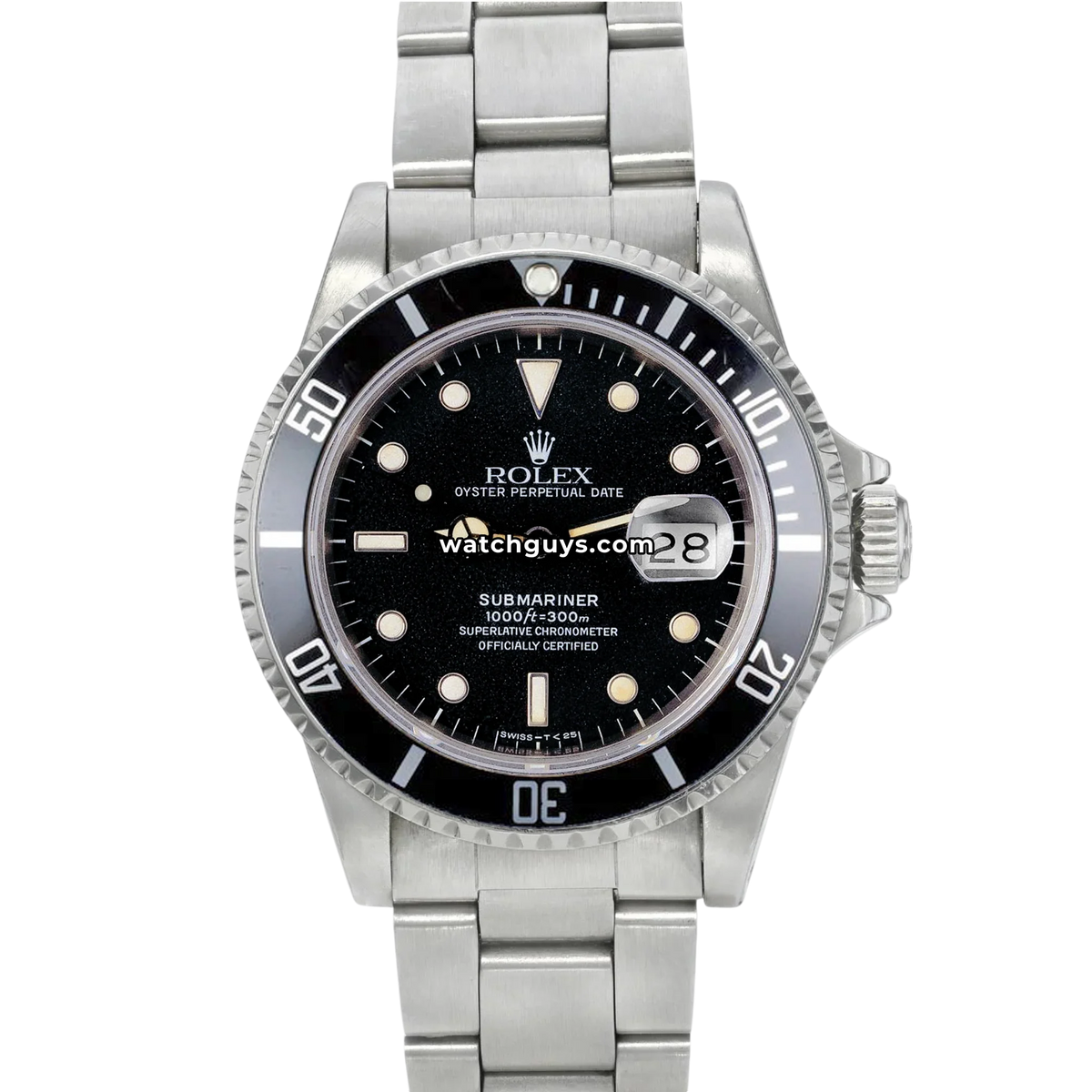 Rolex Submariner 168000 Date 