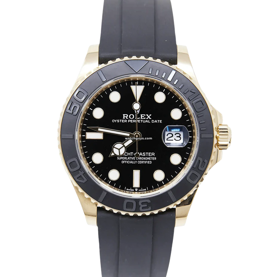 Rolex Yacht-Master 226658 Oysterflex 42mm 18k Yellow Gold – WatchGuys